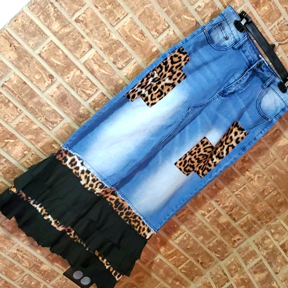 Shanna's Thread's Long Jean Skirt
